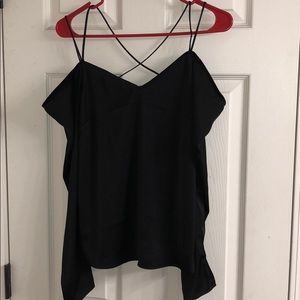 H&M cold shoulder top